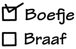 Applicatie Boefje velours